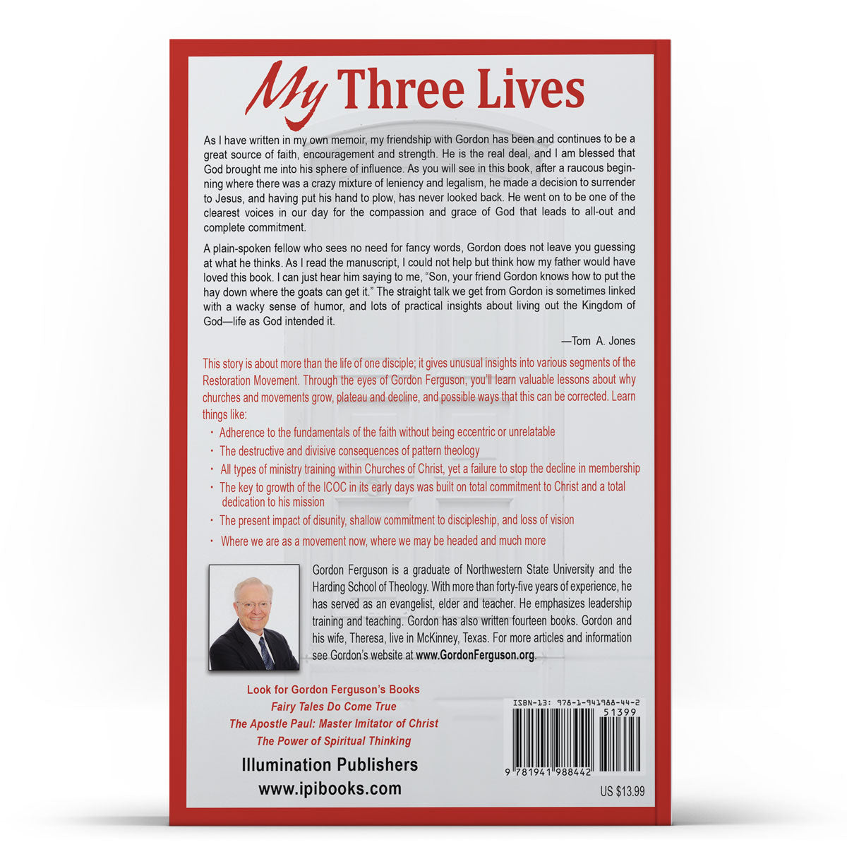 My Three Lives - Illumination Publishers