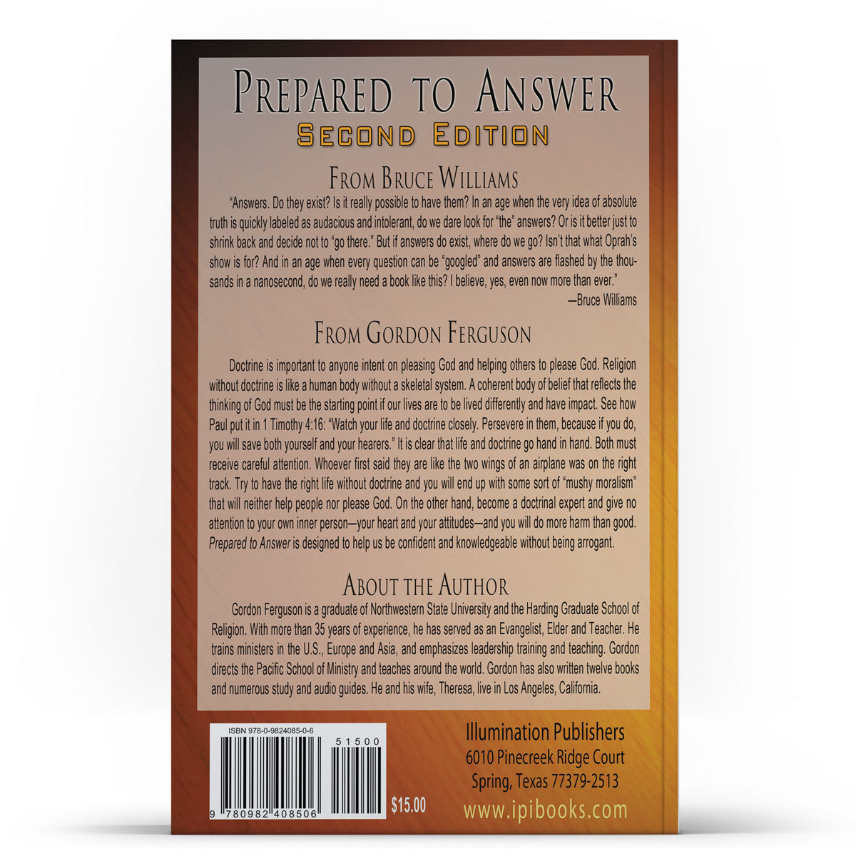 Prepared to Answer: Restoring Truth in An Age of Relativism (Kindle) - Illumination Publishers