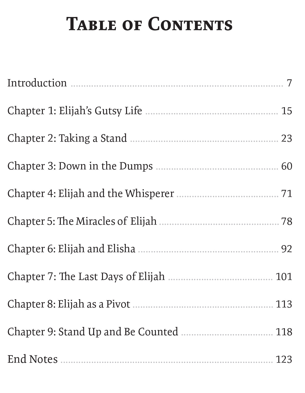 The Radical Life of Elijah - Illumination Publishers