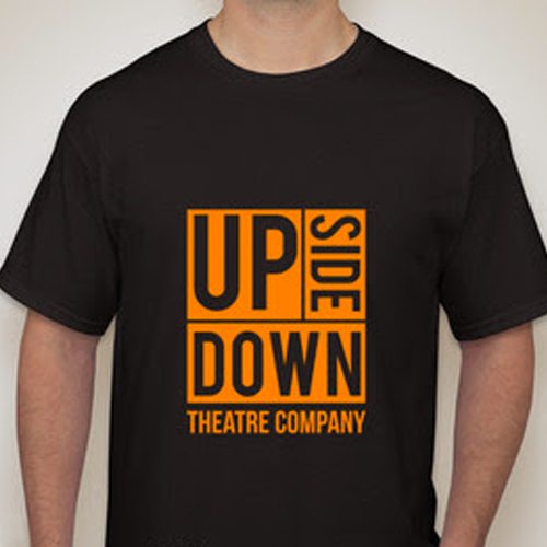 UPSIDEDOWN T-Shirt Black/Yellow - Illumination Publishers