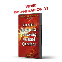 Vol 10 ARS Christian Apologetics: Answering the Hard Questions - Illumination Publishers